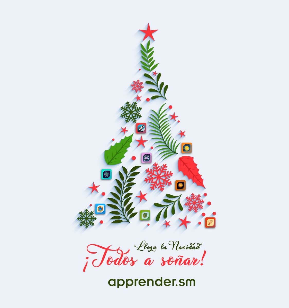 apprender_'s tweet photo. ¡Feliz #Navidad a todos!
#apprendersm https://t.co/uHSzIjnK6p