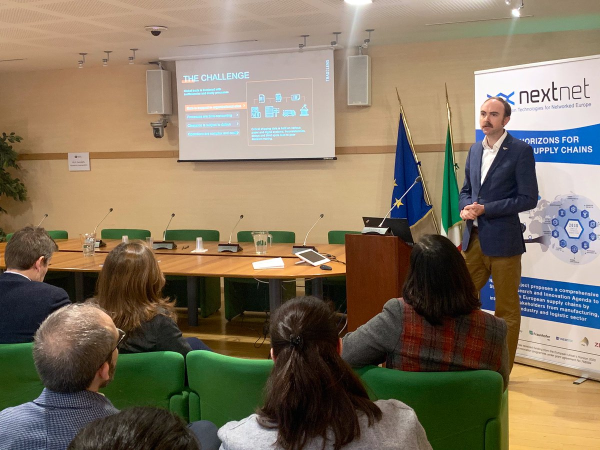 Shipping in the age of #blockchain?
Interesting presentation from Richard Stockley @IBMSupplyChain about digital platforms for shipping companies #technology #SupplyChain #shipping <a href="/NextNetEU/">NextNet</a> <a href="/EU_H2020/">Horizon 2020</a>