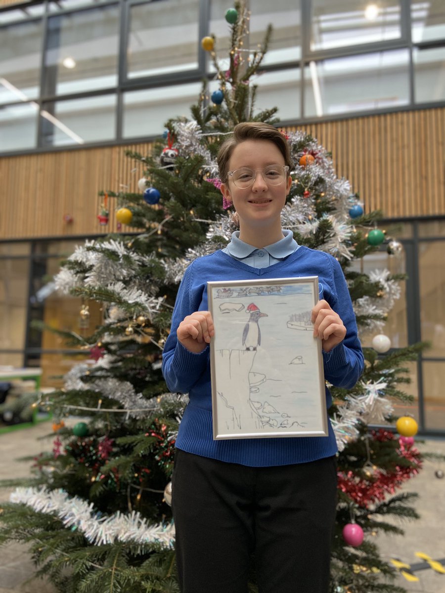 YPantSchool's tweet photo. Well done to Sophia Andrews for winning and Lorna Doyle the runner up in the @MickAntoniw1 Christmas Card competition. These Christmas cards are sent all around country including to the Prime Minister. The girls also received prizes of £50 and £25. Congratulations both. https://t.co/bFezvtVLUZ
