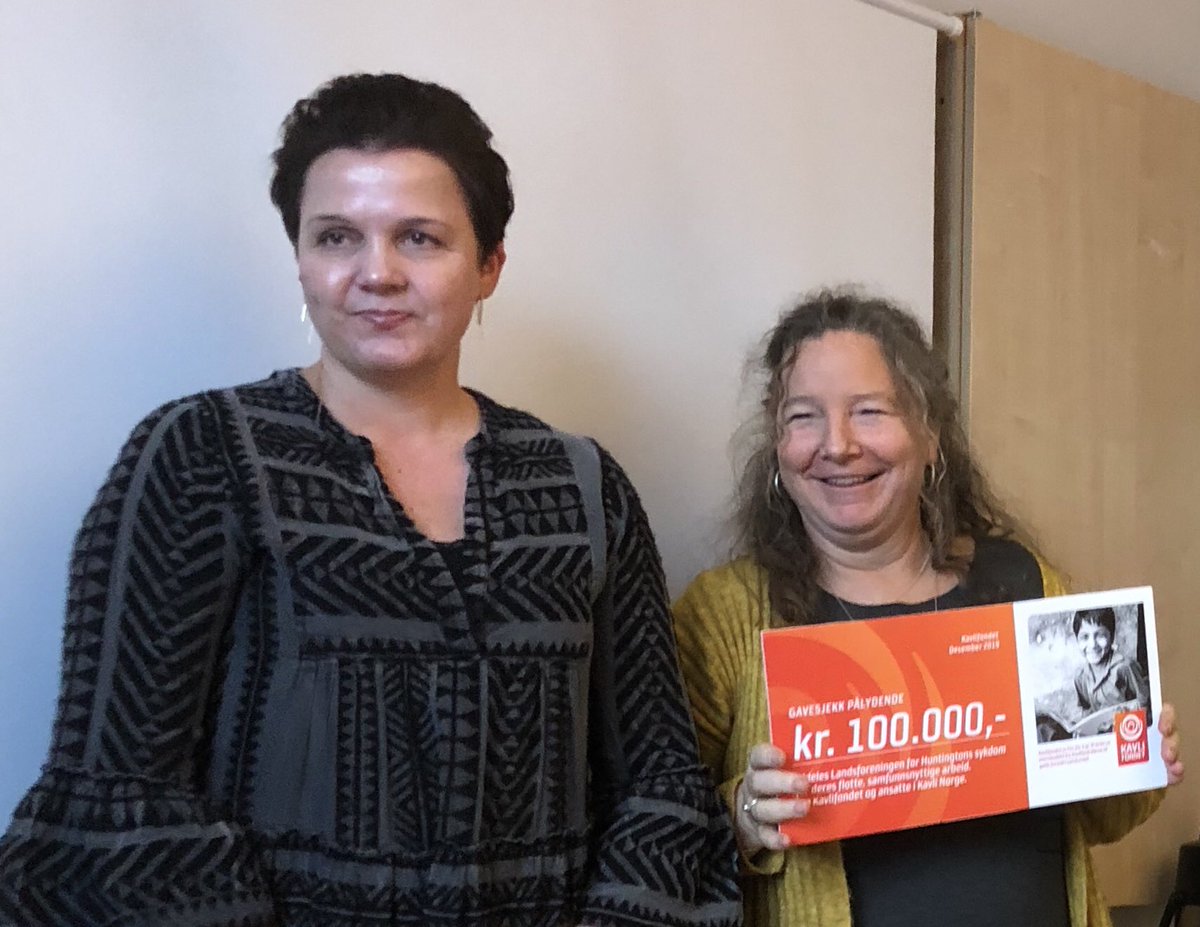 QBentM's tweet photo. Bare glede da ansatte i @QMeieriene Gausdal delte ut @Kavlifondet ‘s ansattegave til gode formål. https://t.co/AKR0prd3an