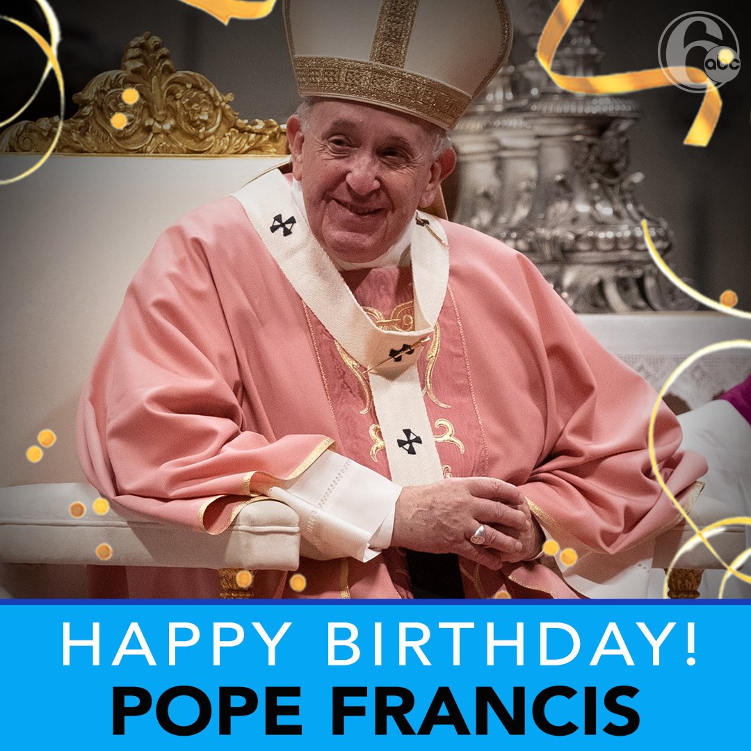 Happy Birthday to The People s Pope, Pope Francis! 