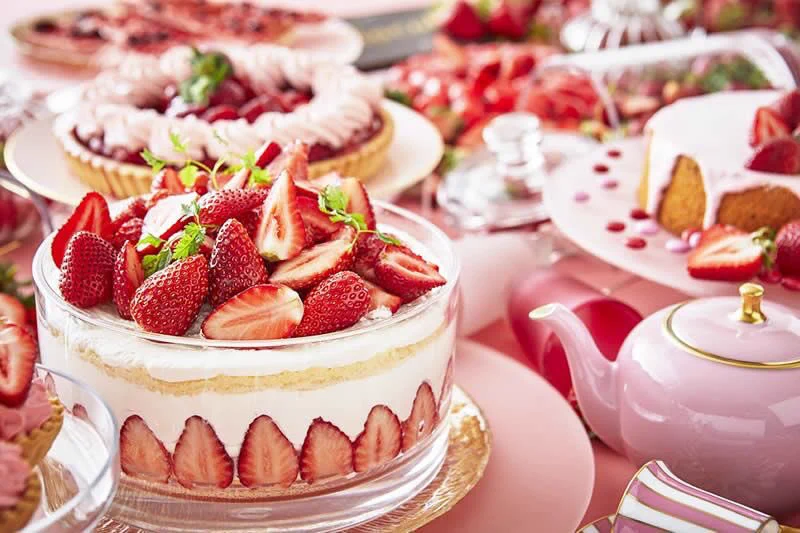 【イチゴ好き必見】東京でイチゴのスイーツが盛りだくさんのビュッフェがスタート！