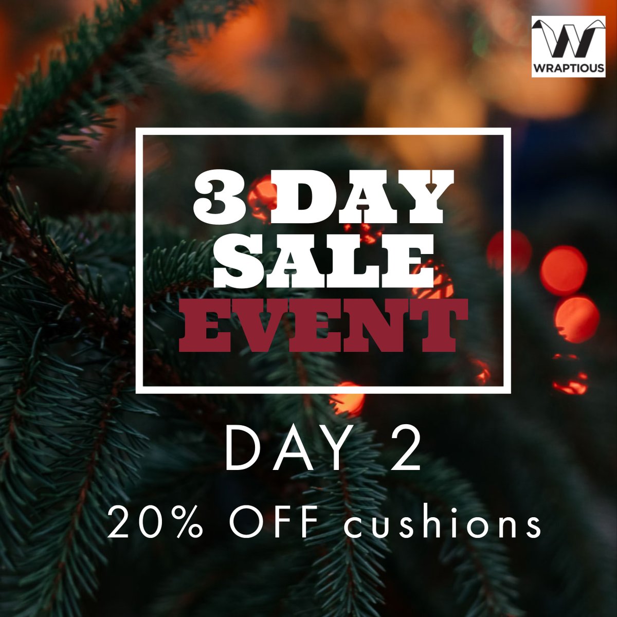 Get 20% OFF all cushions in our flash sale today! Including ALL  competition cushions. Ends midnight tonight!🌜

wraptious.com/collections/cu…