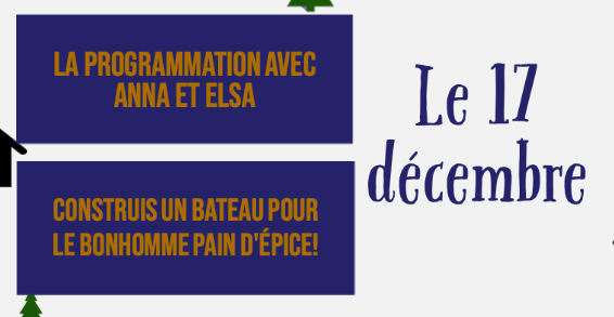 Le compte de rebours aux fêtes #FSL continue! Vos élèves peuvent programmer Anna et Elsa de <a href="/DisneyFrozen/">Disney's Frozen</a> ou ils peuvent concevoir et bâtir un bateau pour le Bonhomme pain d'épice! #stem #frimm Grilles d'évaluations incluses.

labrigade.weebly.com
