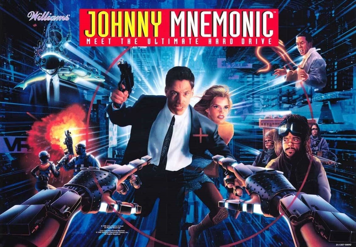 PAPApinball's tweet photo. It's the final PAPAtv broadcast of 2019 and to celebrate we've got two of our viewers' most requested pinball games to play- Williams' Johnny Mnemonic and Bally's Spectrum. So get hooked up, wired in and log on to: https://t.co/0yKAQFOINH at 7:30PM Eastern TONIGHT! https://t.co/7hNdiC1UKL