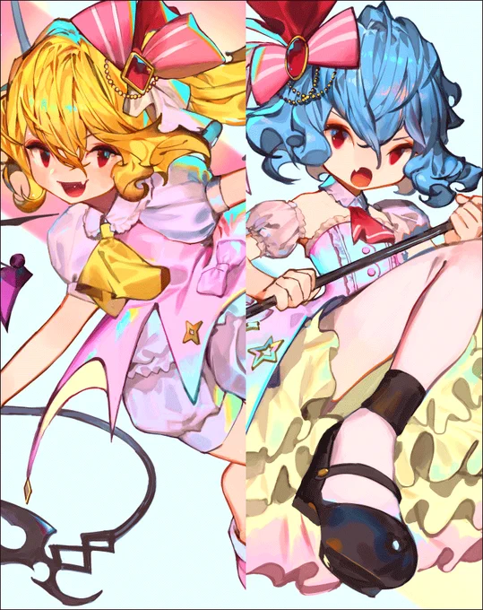 今日の魔法少女★スカーレットシスターズ!おやすみ! 