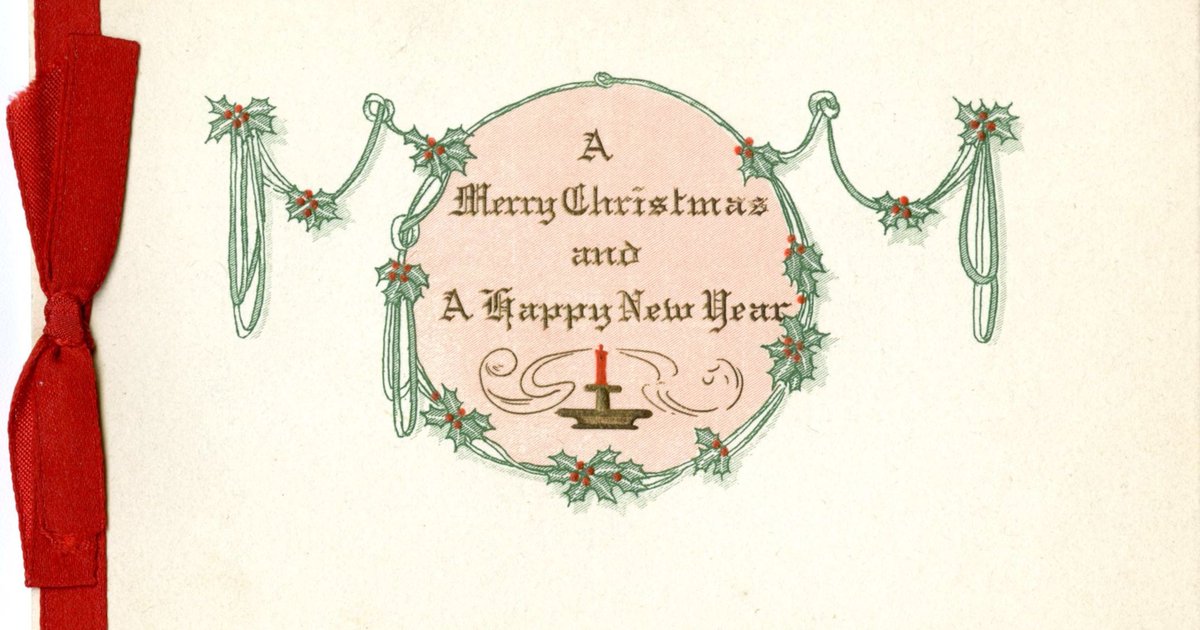 miltonhershey's tweet image. "With Christmas Greetings and best wishes for a Happy New Year from Mr. and Mrs. Milton S. Hershey"

A few years ago, while going through the Milton Hershey School archives, we discovered Mr. and Mrs. Hershey's Christmas card from 1914. #25DaysofMHS #HistoricalChristmas