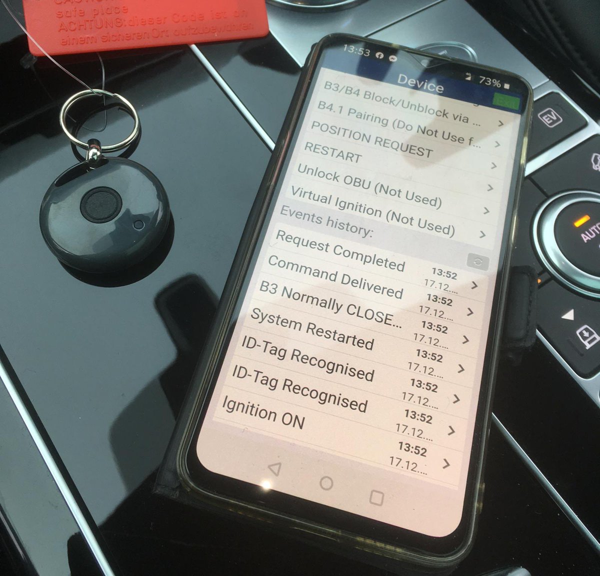kev_south's tweet photo. Another Meta Trak S5 Deadlock with remote immobilisation protecting a 2019 Range Rover Vogue in Chelmsford.

Installed by @JAElectrics 📞 07947021484.

#metasystem https://t.co/WbcAhnOSBo