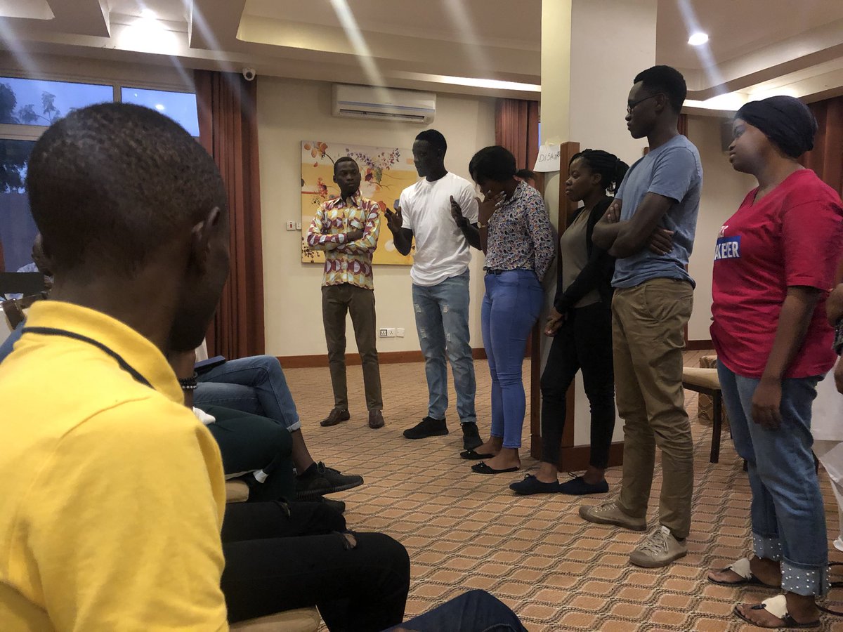 NassaryGlorie's tweet photo. Day 2 of the @MastercardFdn  #YouthThinkTank Refresher Training by @Restless_Uganda was packed with exciting discussions, debate and lessons focused on building our capacity to conduct #Youthledresearch #WeAreRestless https://t.co/unLje2yGQ1