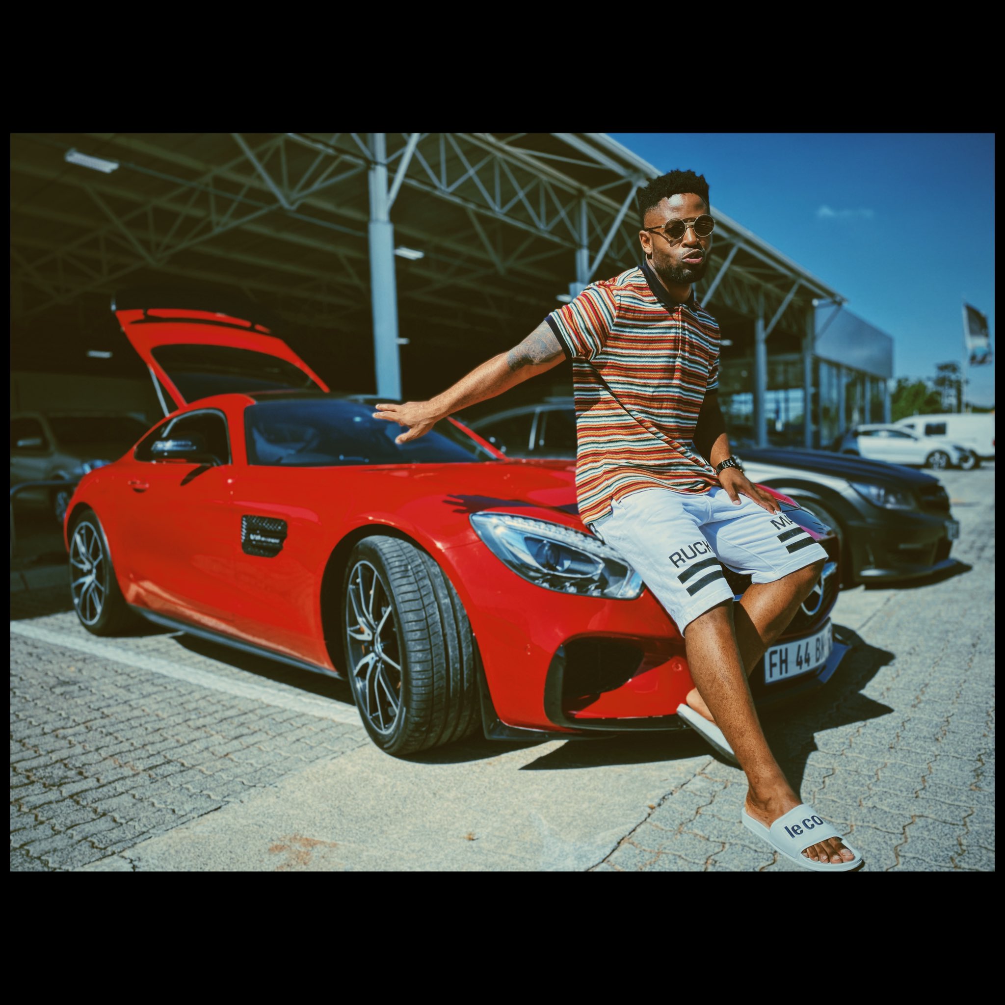 Photos Prince Kaybee Add Another Brand New Merc To His Car Collection Theentbuzz
