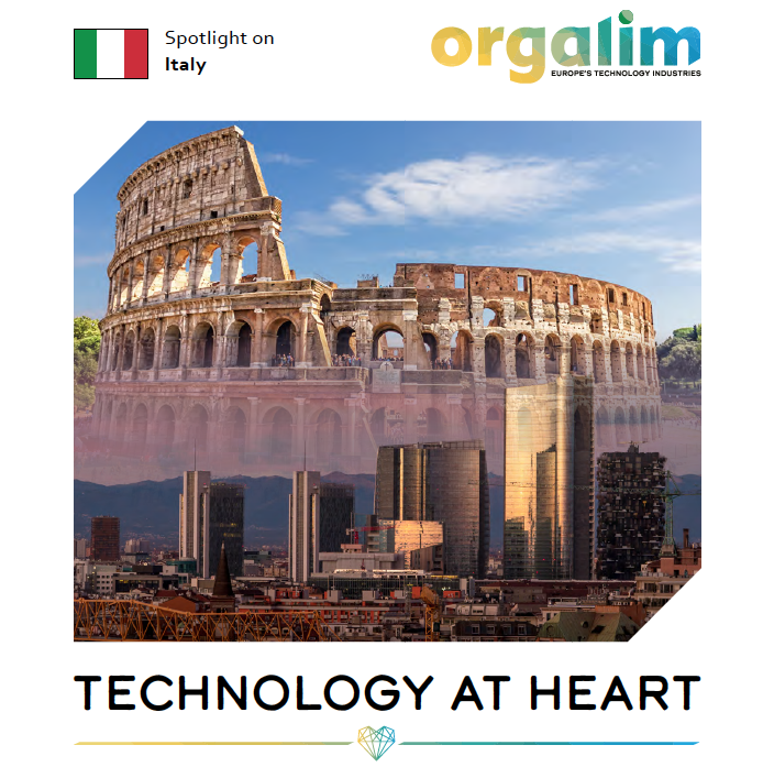 Orgalim_EU's tweet photo. The new edition of #TechnologyAtHeart is out! In this issue we take a trip to #Italy where an innovative ecosystem of #SMEs is boosting the profile of European industry on the global stage. Read it here: https://t.co/iG7K9Zlqki https://t.co/HsrmO7vV8J