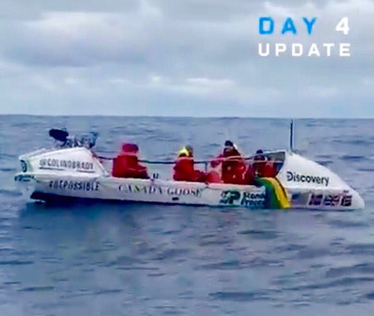 After 24 hours of being blown backwards by intense southerly winds, making progress again on Day 5, across the Drake towards Antarctica. #TheImpossibleRow #UbunyeChallenge