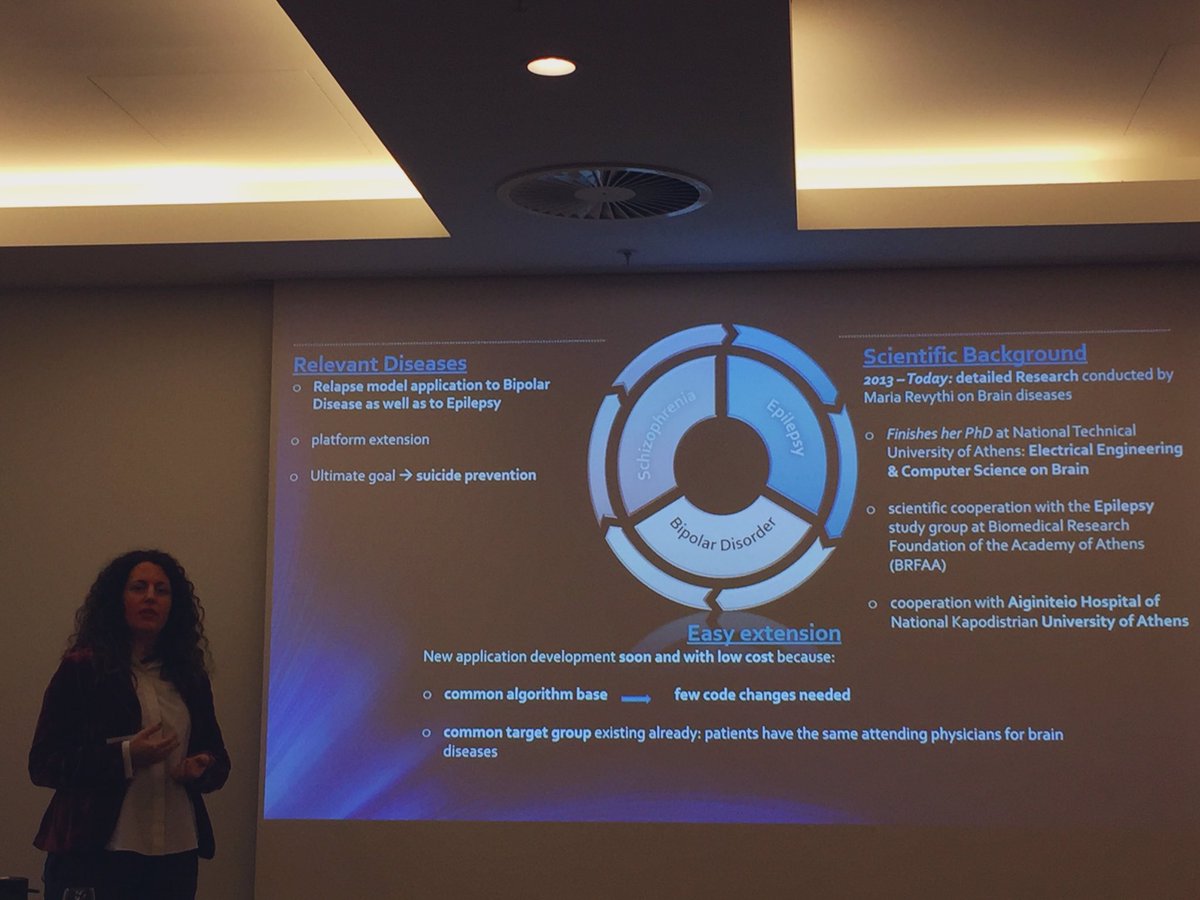 Flo4Princeton's tweet image. Amazing presentation by Maria Revythi from Athens at the @IEEESA impact standards conference re the future opportunity to leverage #IoT in brain diseases. Enabling trust, protecting identity, helping to protect the humans. #TIPPSS