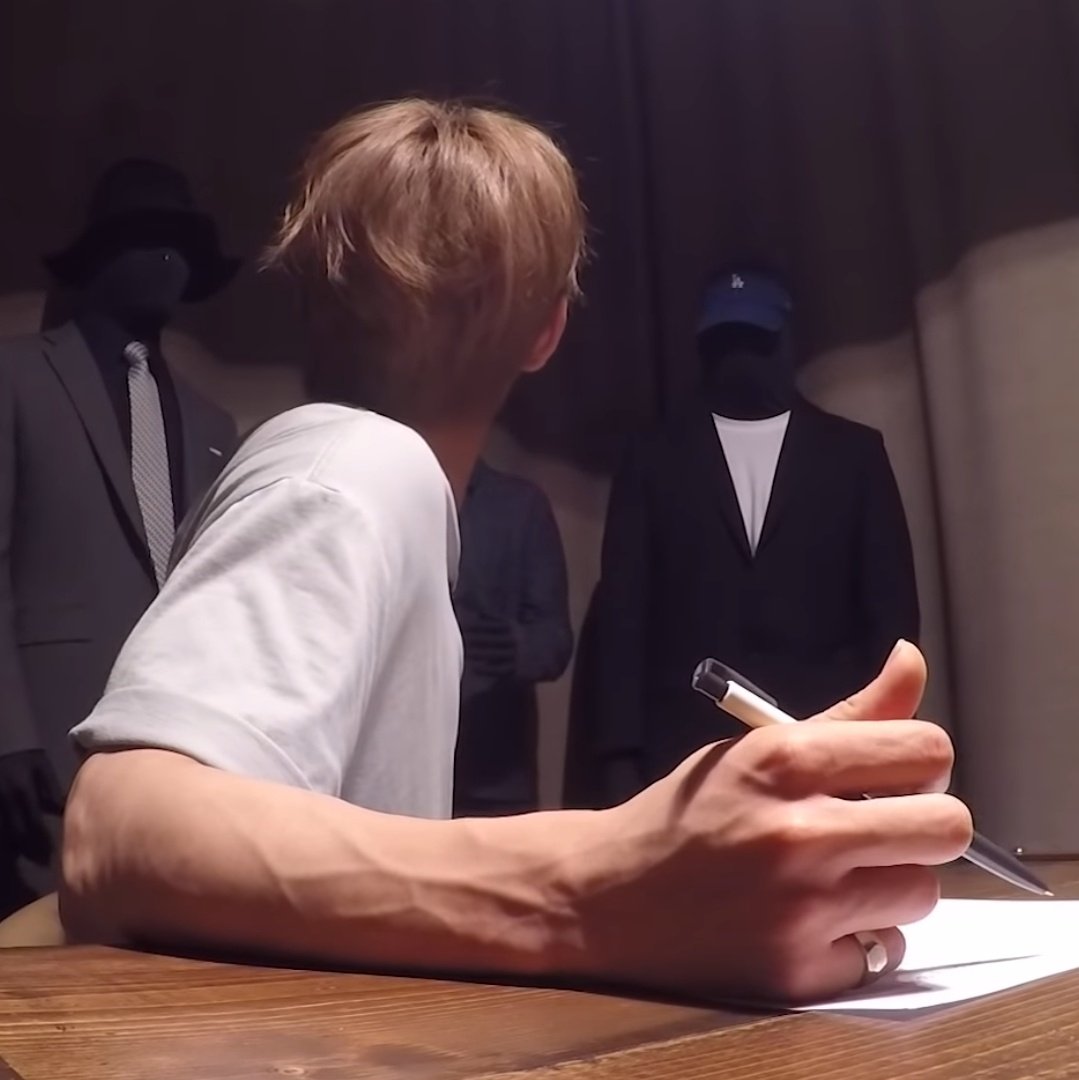 thread of joshua's hand/arm veins, bc i need this in my life