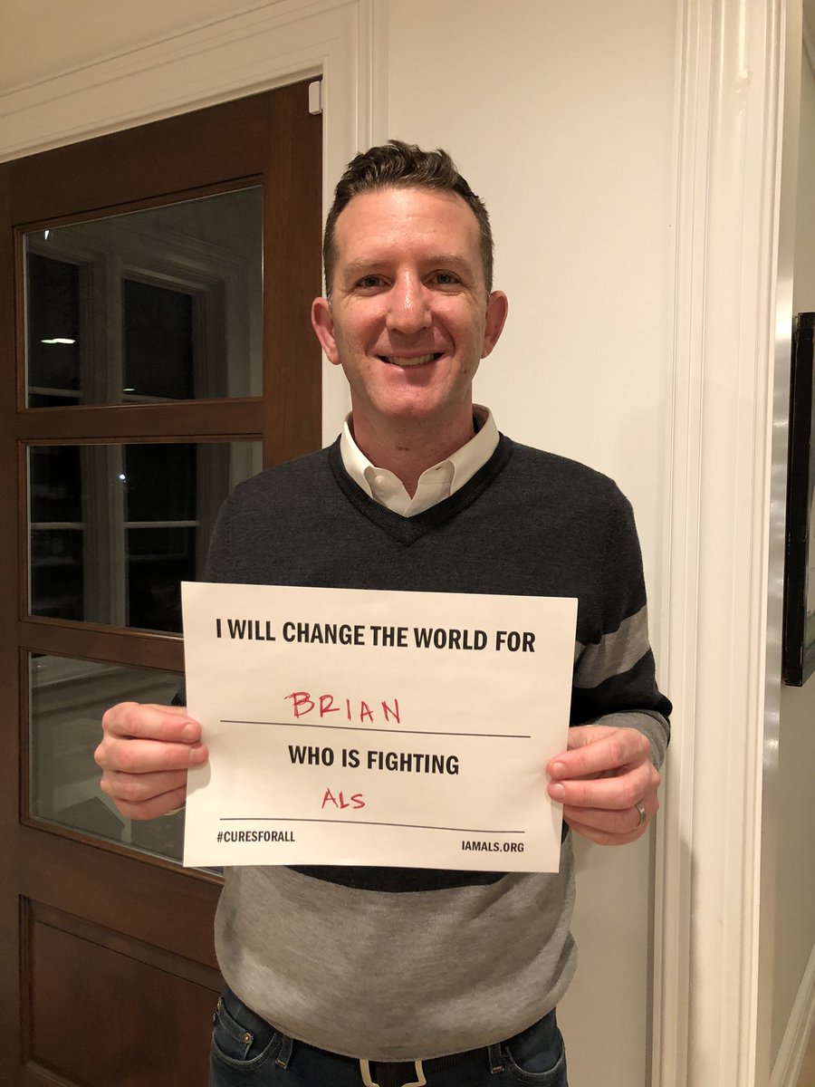 dougulman's tweet image. I stand with my friend @bsw5020 and so many others #CURESFORALL #IAMALS