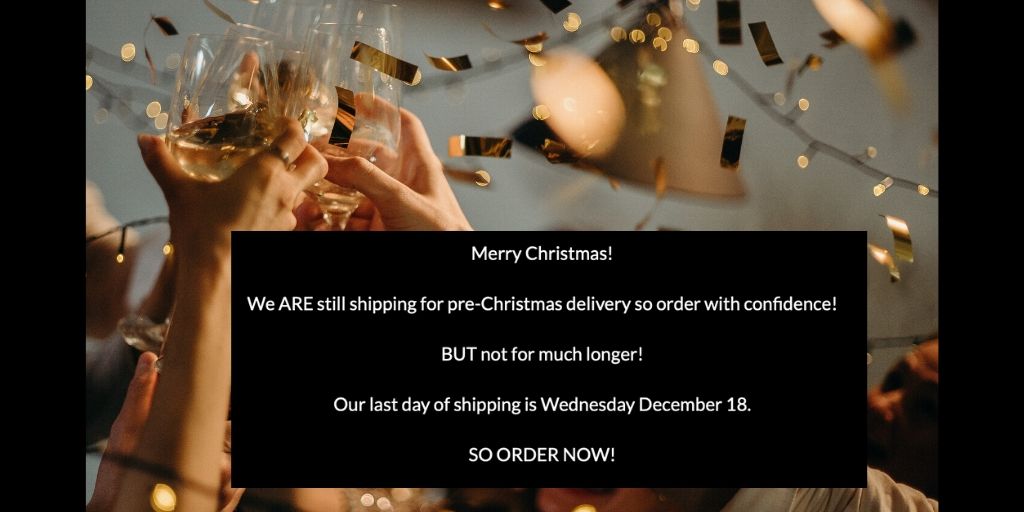 Last orders please! We are still shipping for delivery pre-Christmas - but the last day for placing orders for UK wide delivery is end of day TOMORROW (Weds 18th) #wine #christmaswine  #dontmissout thegoodwineshop.co.uk
