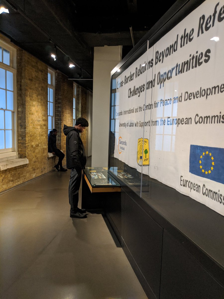 We had another awesome trip out yesterday to the Imperial War Museum to look at the Culture Under Attack exhibit. It made us think about some of the #bigquestions ☀️ #loveTBAP @HeadTBAP #IWM