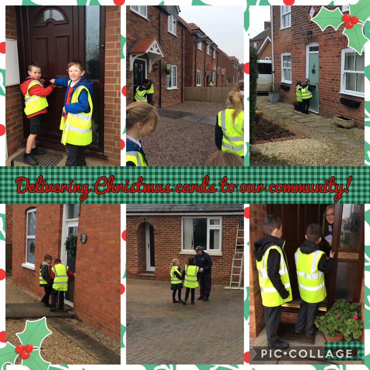 MrsDavisonstba1's tweet photo. What a fabulous experience delivering Christmas cards to the community of West Pinchbeck. Lots of smiles and waves! Well done! Merry Christmas everyone! 😁 https://t.co/AaDJIFw6p2