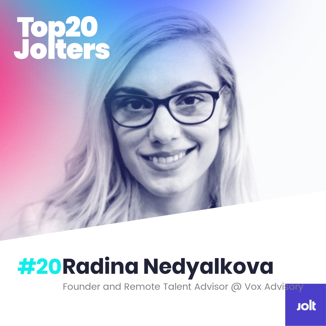 Hey, I am in the Top 20 Jolters for November! Love every part of the jolt experience and recommend everyone to give it a go - whether you're based in Dublin, London, Tel Aviv or in the US! :) <a href="/jolt_io/">Jolt.io</a>  #jolt #happytrainer #teach