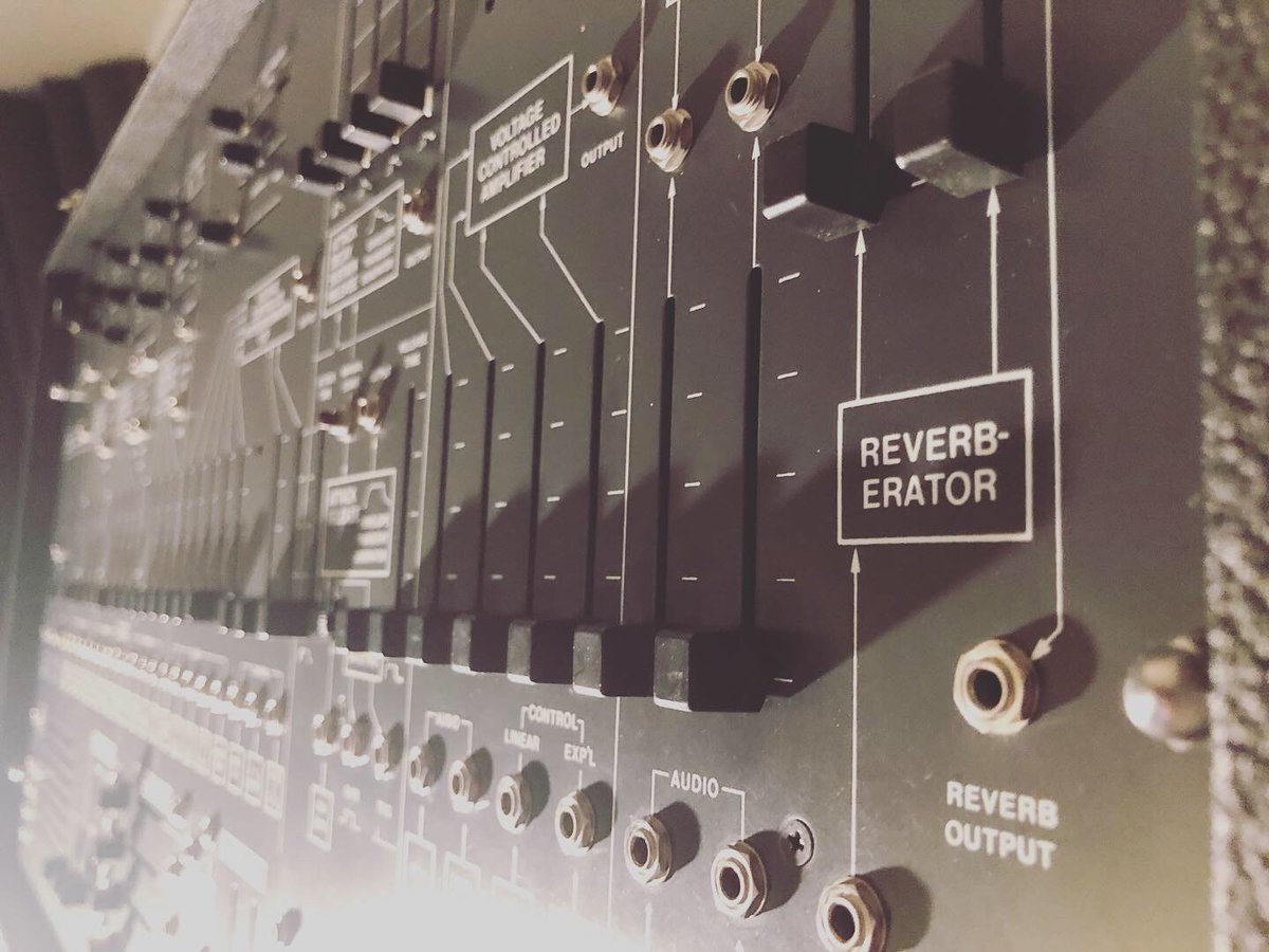 JonOpstad's tweet image. Things just got serious in the studio. #ARP2600 #analoguesynth