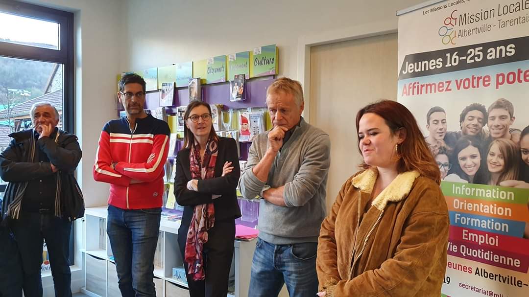 Rencontre avec les entreprises locales et les jeunes dans nos nouveaux locaux au 108 rue république à #Albertville. Présentation des nombreuses actions emplois réalisées par la <a href="/mlj_tarentaise/">MLJAT</a>, des chantiers jeunes mis en place tout au long de l'année et des actions à venir.