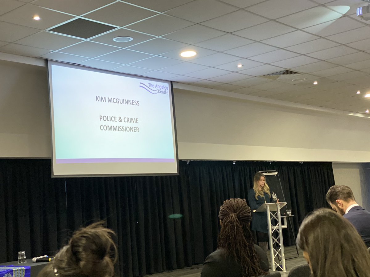 AmnaAbdul1983's tweet photo. ‘Domestic abuse is a crime that thrives on silence’ Kim McGuiness Police and crime commissioner #RethinkingSafeguarding https://t.co/cwLUtYhDqH