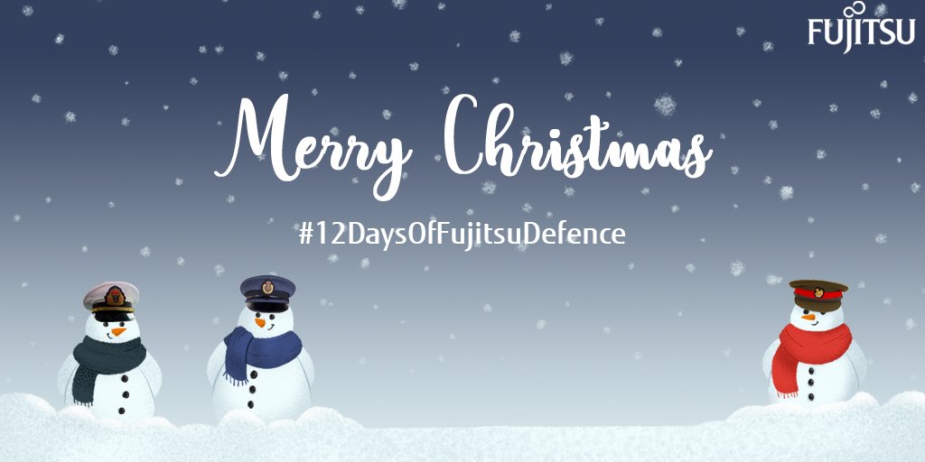 Fujitsu_Defence's tweet photo. As Christmas fast approaches, we’re taking the time to look back on another great year at #FujitsuDefence. Follow our channels as we countdown to Christmas with the #12DaysOfFujitsuDefence and celebrate moments of 2019 we are proud of! https://t.co/T3NieqhKBm