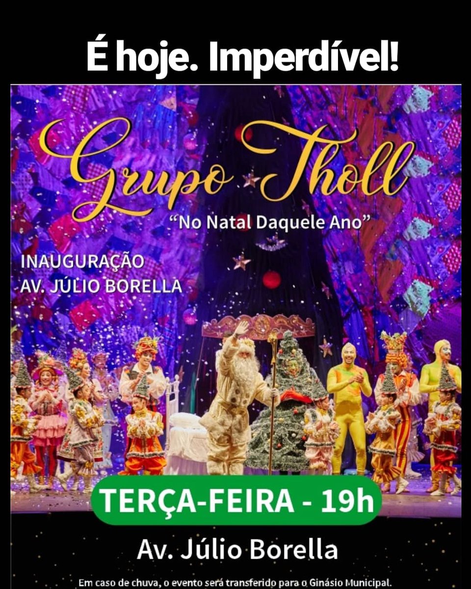 PrefeituraMarau's tweet photo. #GrandeEvento ❤️
É hoje, terça-feira. Um dos maiores grupos do Estado se apresenta na parte nova da avenida Júlio Borella. Participe! https://t.co/HL7hKcKT0X