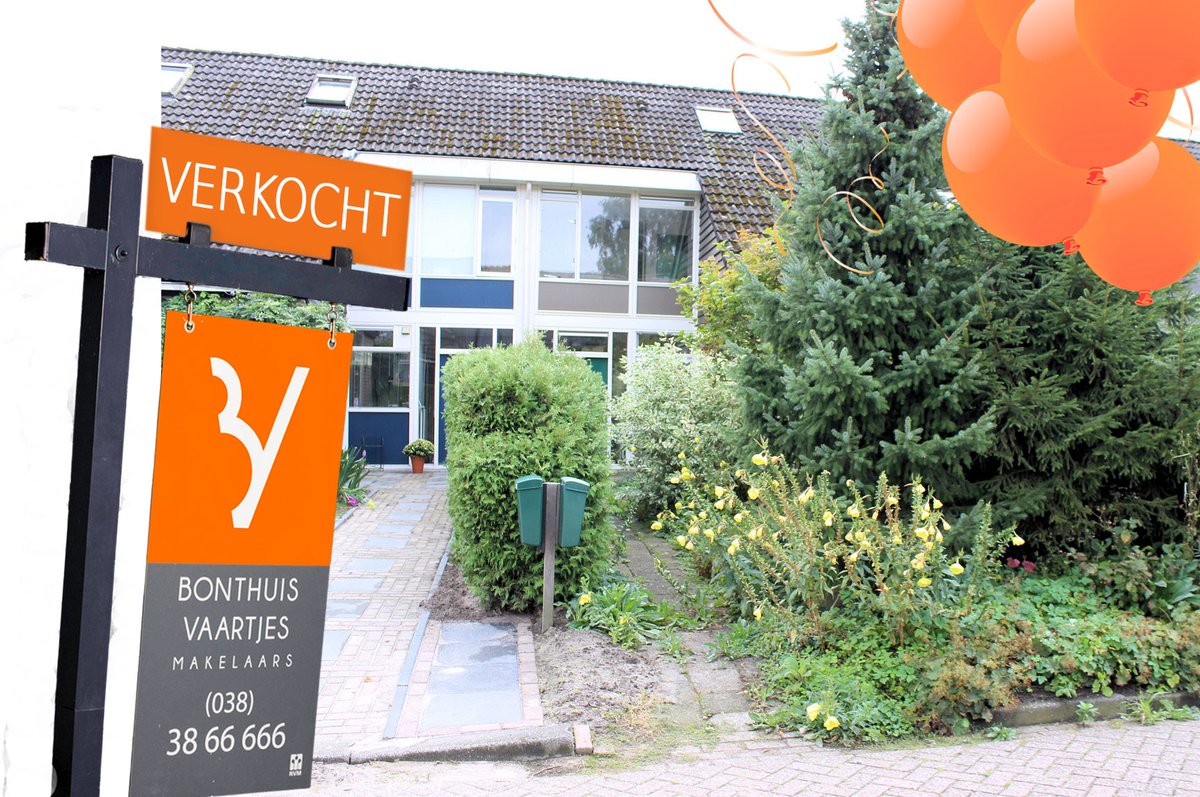 VERKOCHT deze tussenwoning aan de van Haersoltelaan 22 in #Vollenhove