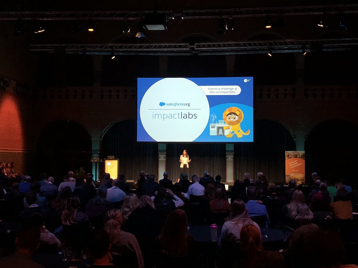 NilsFKoop's tweet photo. Make sure to check out our brand new Impact Labs, as presented during the keynote by our wonderful @lmcgra #DOTorg19 https://t.co/MYScrI7Hey