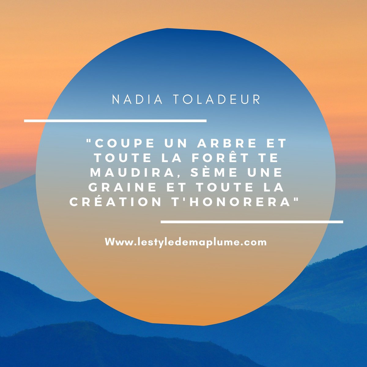 StyleDeMaPlume's tweet photo. Coucou !
Allez on se motive malgré les grèves... Le temps... Les difficultés :)

#nadiatoladeur #lestyledemaplume #citation #extraitdemonlivre #lécrinsacré
#reflexion #pensee #greves https://t.co/qIMzJdzvIF