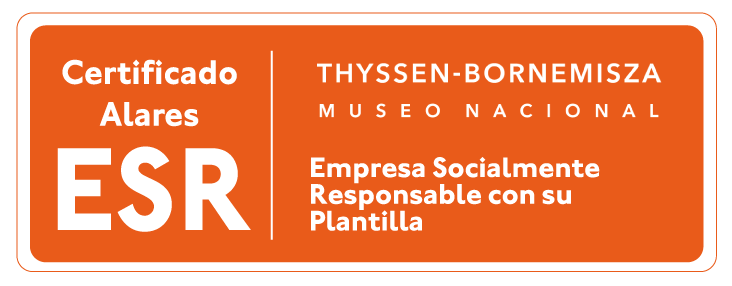 Fund_Diversidad's tweet photo. ✔️ @museothyssen, @bancosantander, @MSDEspana, @sareb y #Diageo España reciben el #selloESR @Alares de empresa socialmente responsable con la plantilla por sus buenas prácticas al dar soluciones reales a las nuevas necesidades asistenciales de la sociedad #Gestionamosdiversidad https://t.co/M0zg7PpV5l