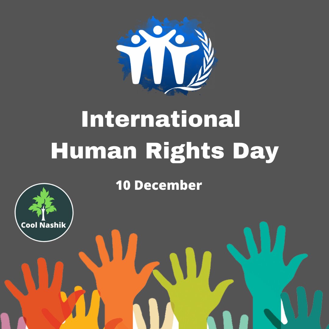 NashikCool's tweet photo. #International #Human #Humanrightsday #Manvihakkadin #10december #Coolnaashik #Nashikcity https://t.co/5injlD28yC