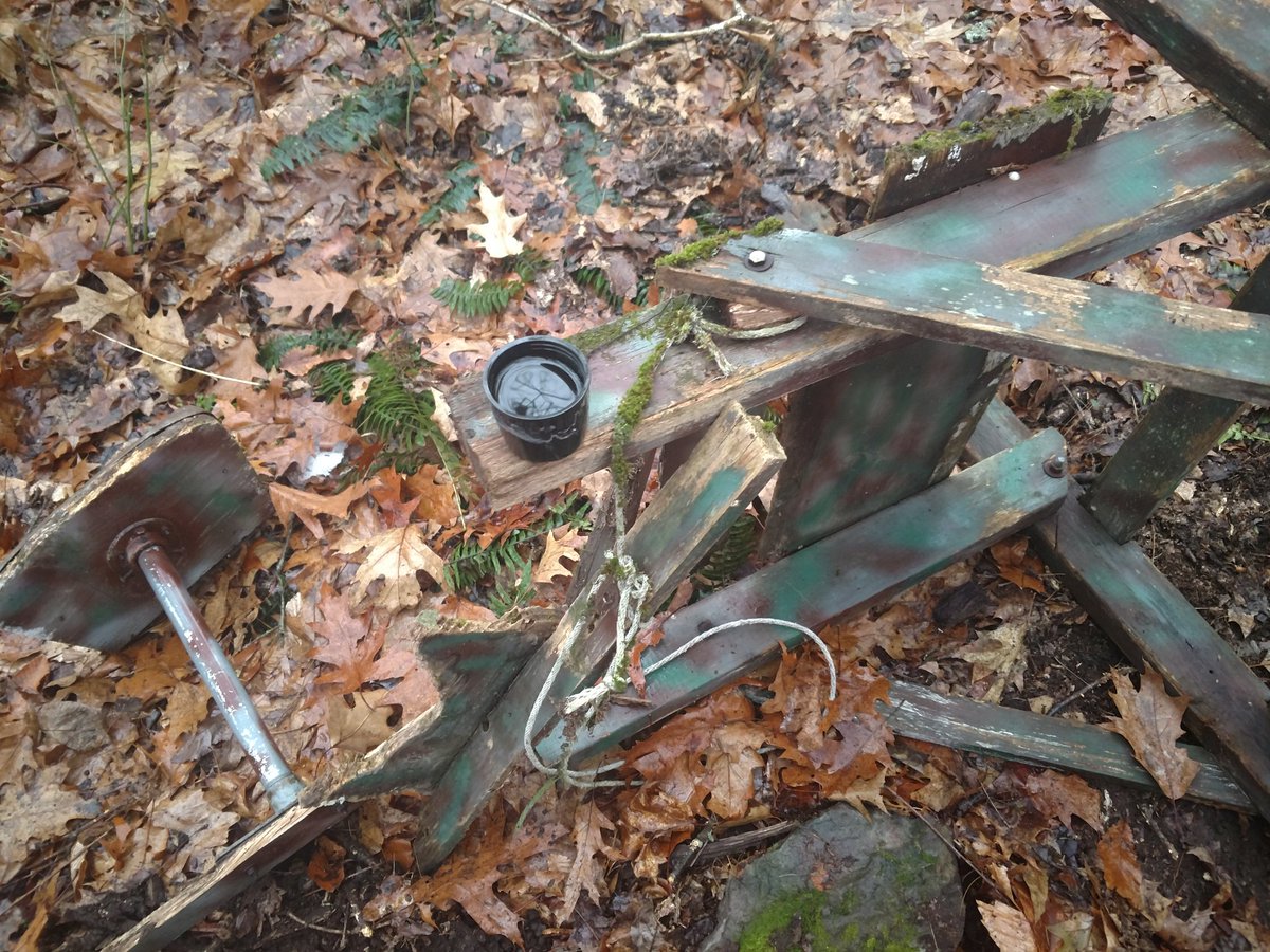 APTOutdoors's tweet photo. Yesterday before the rain came the old stand was a great place to enjoy a cup of coffee. At it for 2 more days! 🦌 #GoHuntPA #PAWilds https://t.co/r5FX6oJxT5