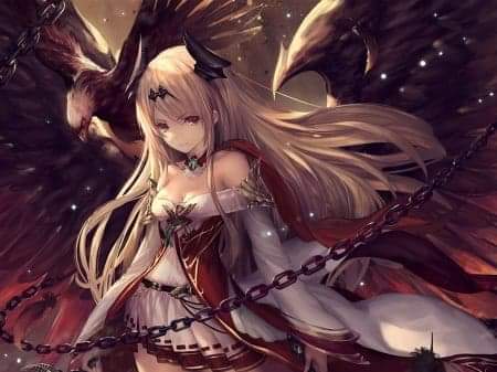 Kiyoko: Bound by the chains of evil. Can anyone  real free these unbreakable chains? Trap by evil, whipped by the evil presence within her. Can she be redeem again like she wants was or is she doomed as a prisoner for eternity?