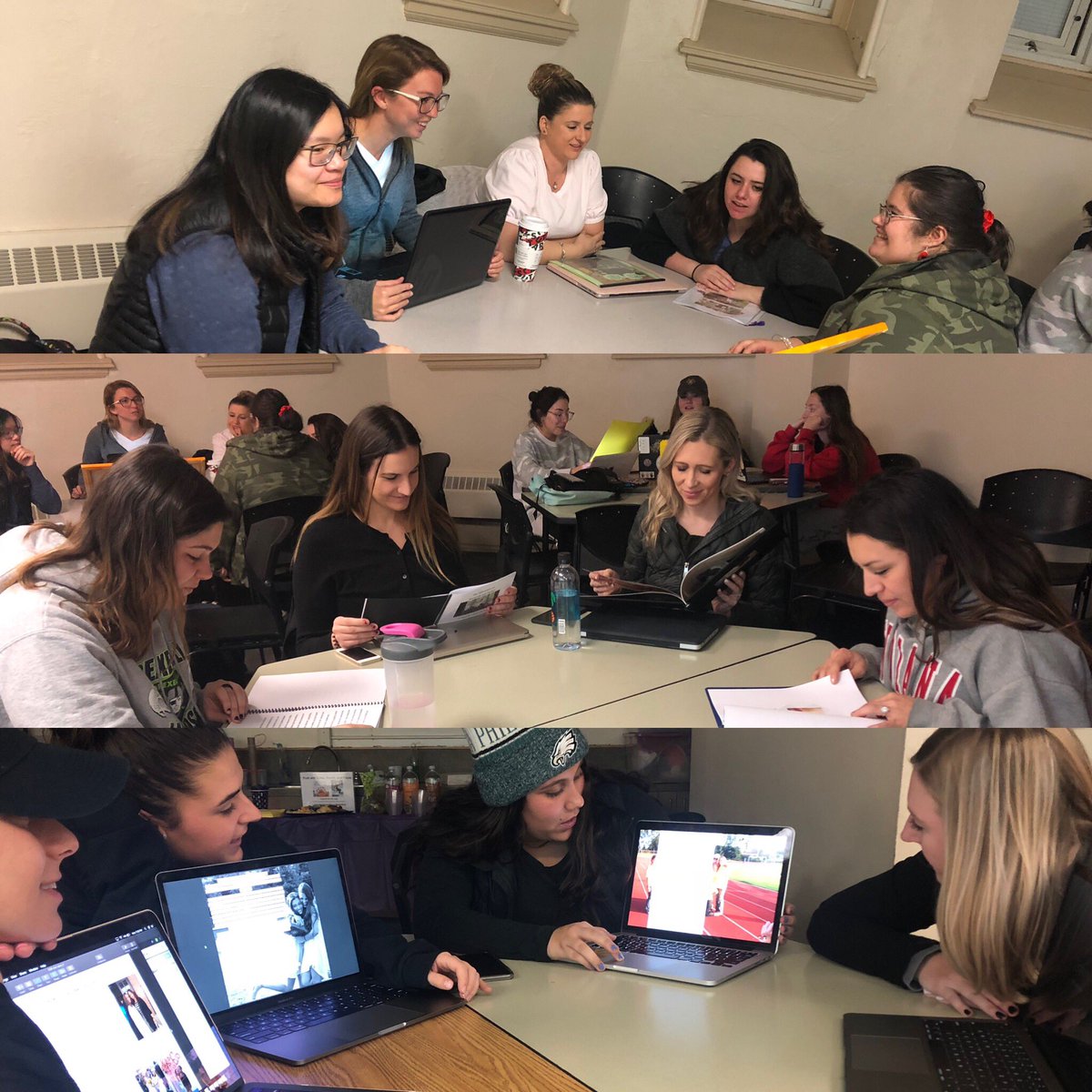 UnicornsRead's tweet photo. Scenes from our #PublicationCelebration Bonding,sharing, caring, laughs, connections, tears, hugs, and accomplishments. #ReadWriteCreate #WritingWorkshop #digitalpublishing #storysnacks #empathy #community #ClassroomCommunity @WCU_CESW @WCUofPA https://t.co/Xt4pMahaX3