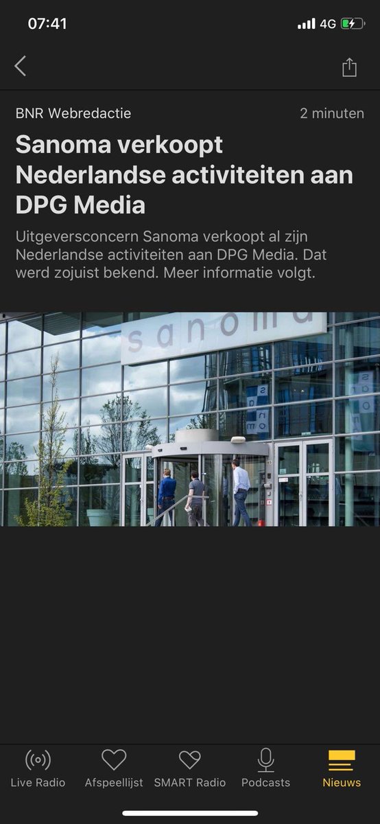 thomasbruning's tweet photo. concentratie in de mediasector gaat weer een stap verder: DPG neemt Sanoma NL over https://t.co/KsS1LiGOVa