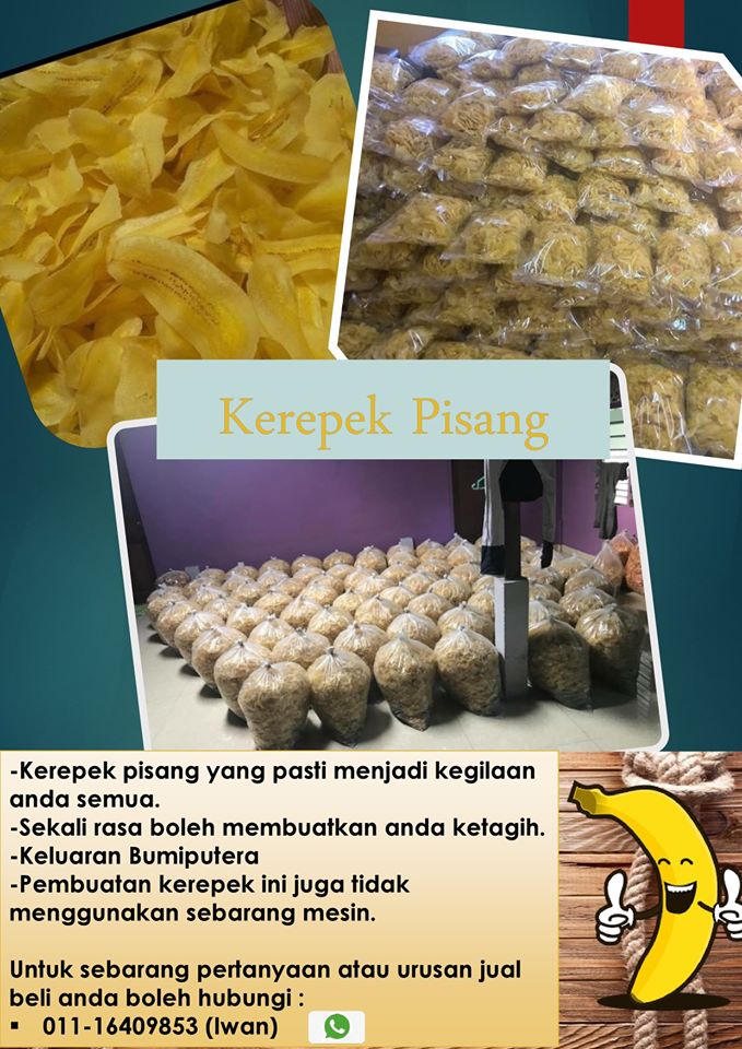 sintok_media's tweet photo. KEREPEK PISANG adalah pilihan kebanyakan student, hadik2, hakak2, &amp; ang2 skrg.

Kerepek pisang ini mempunyai rasa yang unik dan sedap.

Untuk mengetahui lebih lanjut atau berminat dengan kerepek pisang ini anda boleh hubungi dengan nombor yang terdapat dalam iklan di bawah. (^_^) https://t.co/28uFsLgxQ1