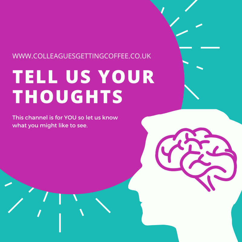 CoffeeGetting's tweet photo. TELL US ALL ABOUT IT
This channel is for YOU. We want to know your thoughts. Feel free to email us or drop a comment about your feedback. 

#giveback #views #feedback #thoughts #business #biztips https://t.co/RkQRJvVDZX