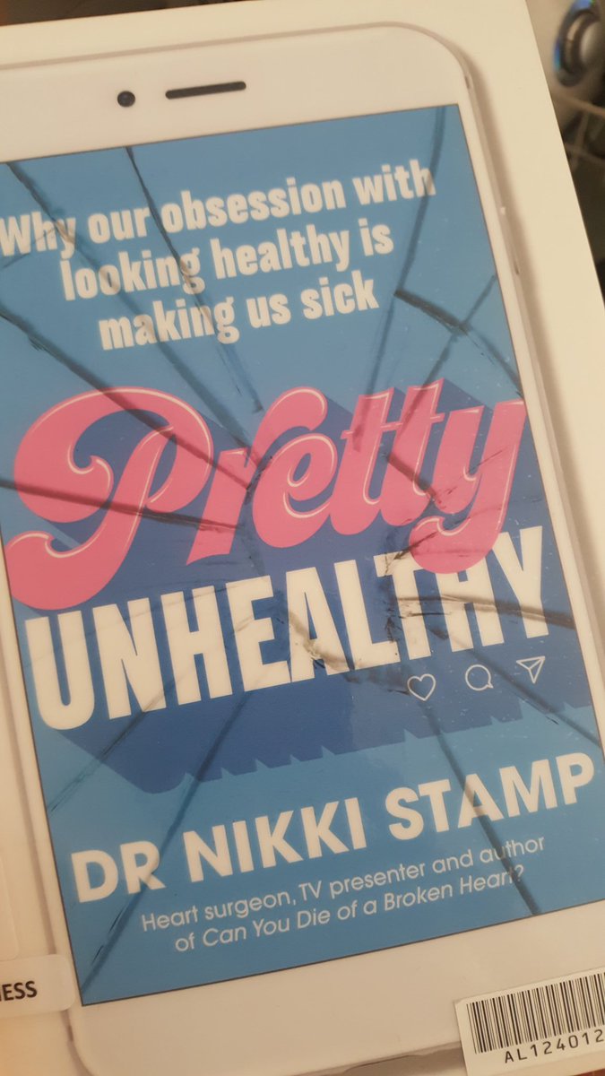 Looking forward to @drnikkistamp 's latest publication #PrettyUnhealthy after really enjoying Can You Die of a Broken Heart ? @murdochbooks 
#diet #health #fitness