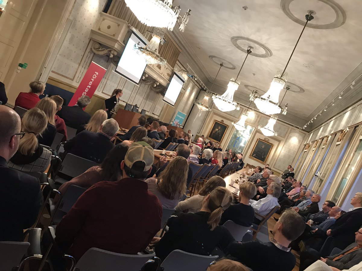 Näringslivsfrukost @GamlaRådhuset fullt hus, som vanligt 🙏🏻😊 
Ett samarbete mellan <a href="/ystadskommun/">Ystadskommun</a>  <a href="/foretagarna/">Företagarna</a> <a href="/ystad/">Ystads Allehanda</a> Ystads Allehanda och Radio Active