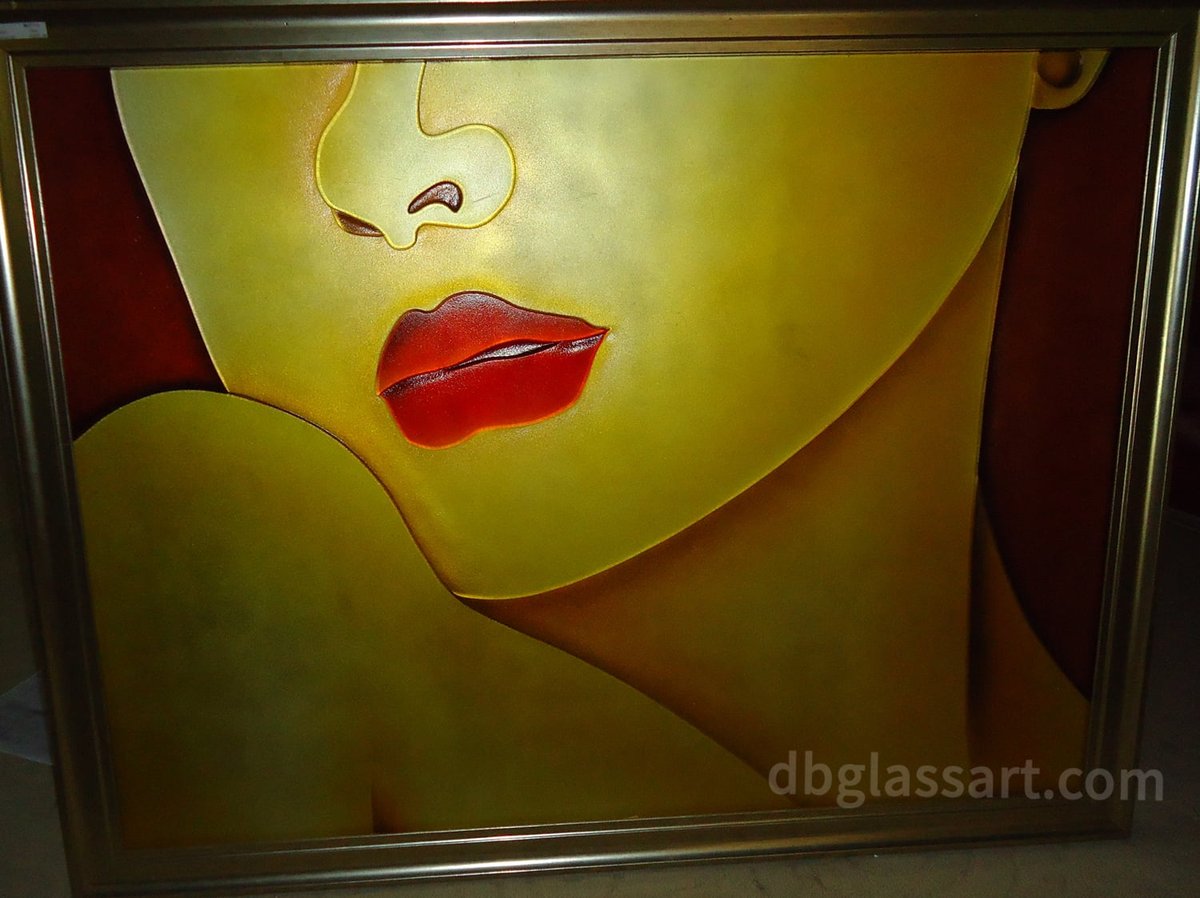db glass art- old case kiss
#glasspainting #dbglassart #fusedglass #coldworkingglass #kiss