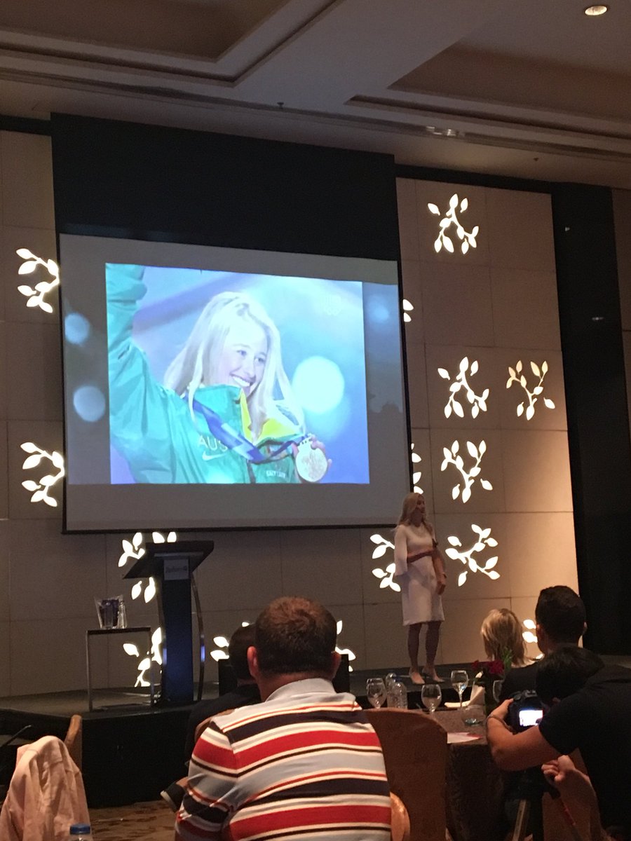 TOAShanilr's tweet photo. The business of winning with Alisa Camplin at #IgniteCon https://t.co/PrkECK5dOI
