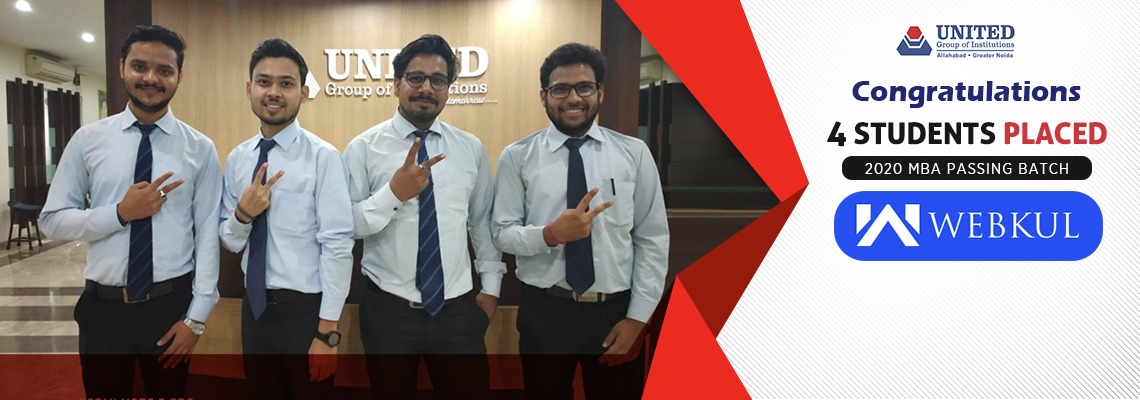 theugiindia's tweet photo. United Group of Institutions proudly congratulate #AbhinavMishra #AbhinavAgarwal #GauravSingh #ShivamMishra for their selections in #WebkulSoftware.UGI best wishes to all of you for a brighter future ...
#placement #job #hiring #recruitment #college #institute https://t.co/B5ZH23VLRe