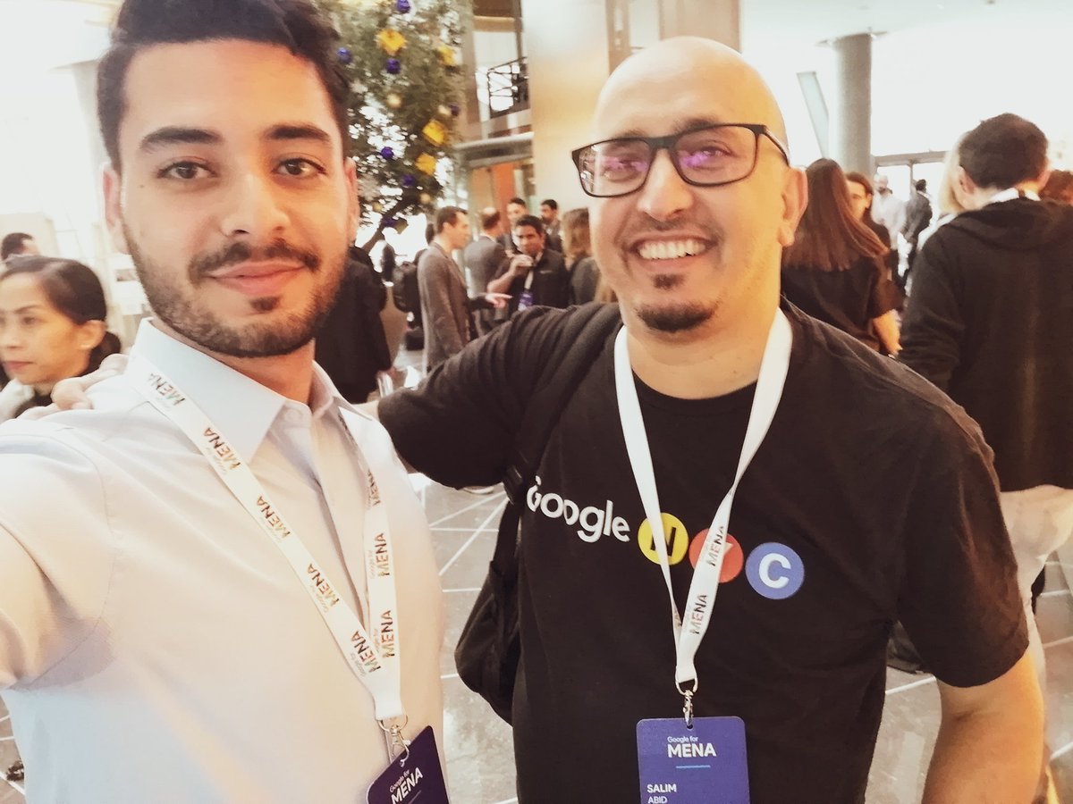 DscZarqa's tweet photo. Now at Google for MENA from Dubai. 🤩🤸

@QattamHasan
@abid_salim
@omarhuss
#MENACS2019
#DSCZarqa   #G4MENA https://t.co/DyqlMuMHav