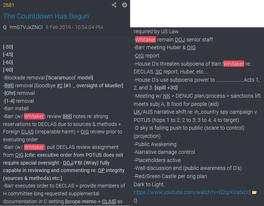 How does Whitaker play into all this?