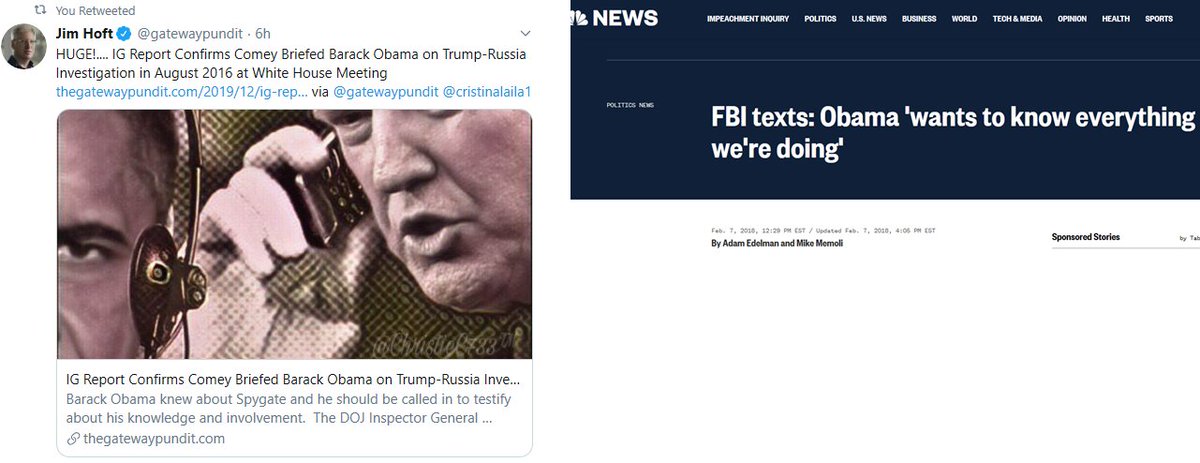 It went all the way to the top.