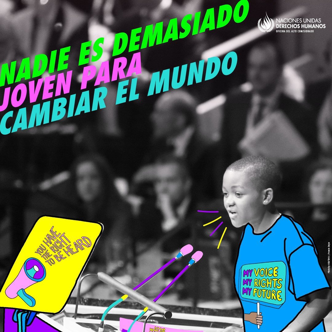 FAPARioja's tweet photo. Día de los Derechos Humanos.
"¿Dónde empiezan los derechos humanos universales? En lugares tan próximos y tan pequeños que no aparecen en ningún mapa. (...) Si esos derechos no significan nada en estos lugares, tampoco significan nada en ninguna otra parte. "
Eleanor Roosevelt https://t.co/izCHc0ELvc