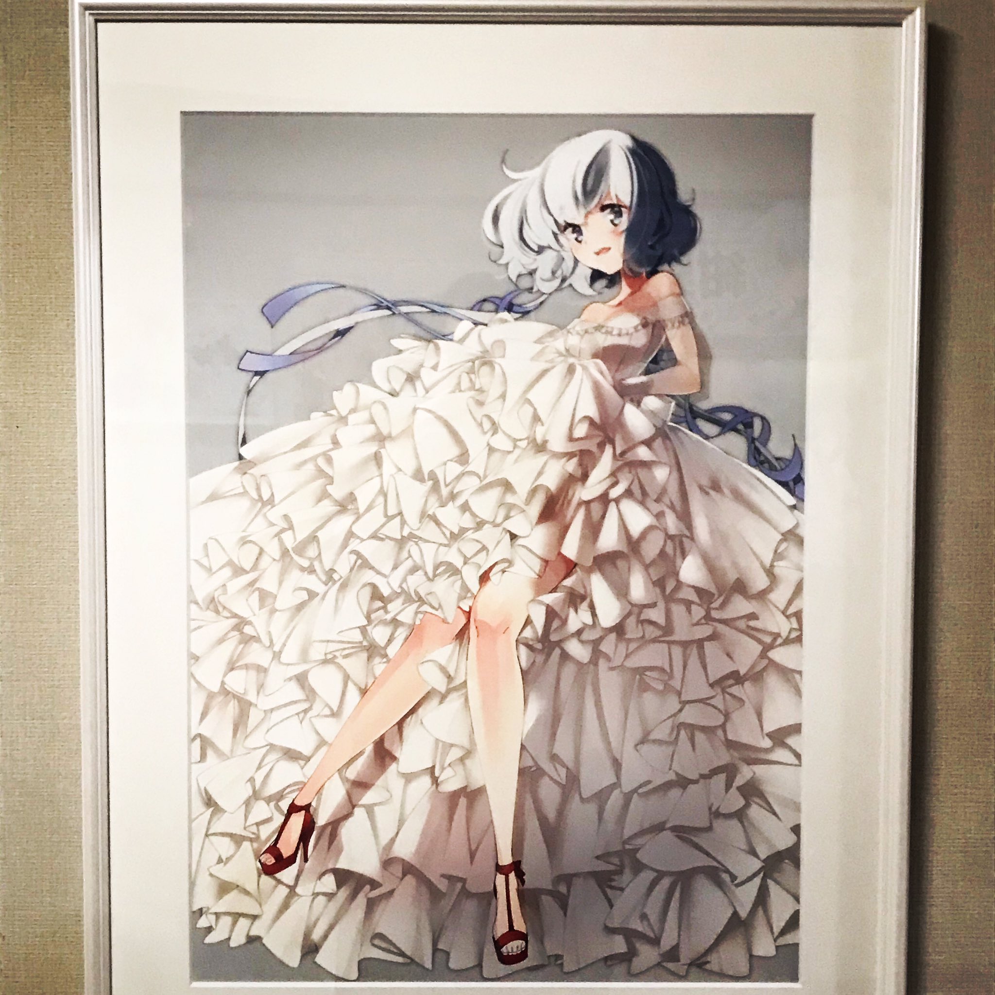 サイン・掲示用品 パネル ゾンビランドサガ 複製原画 クリプトアート