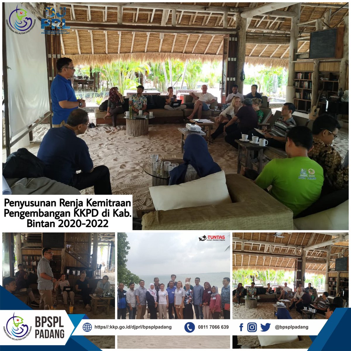 BPRLPadang's tweet photo. Dalam rangka pengelolaan #KKPD, Kamis β Jumat (05-06/12) lalu bertempat di Pulau Nikoi, BPSPL Padang mlaksanakan Penyusunan Rencana Kerja Kemitraan Pengembangan #KKPD Kabupaten Bintan Tahun 2020-2022 π
Slengkapnya d https://t.co/Mv8feYW50m
#DITJENPRLKeren https://t.co/a0jUTGNg12